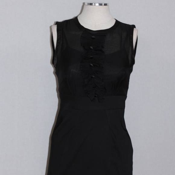 Black Ruffle Dress - Picture 6 of 9